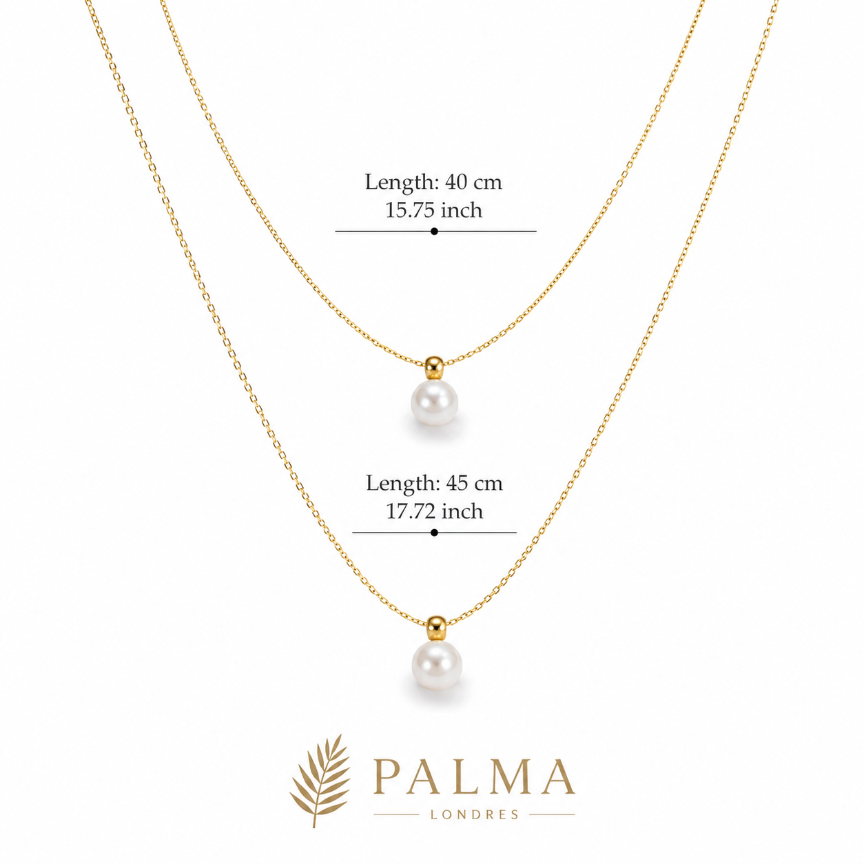 Pearl Pendant Necklace Minimalist