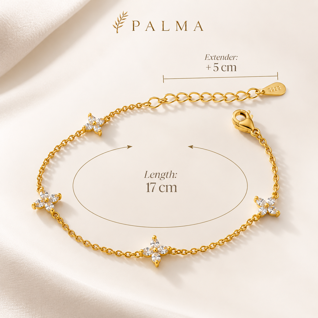 Crystal Station Bracelet