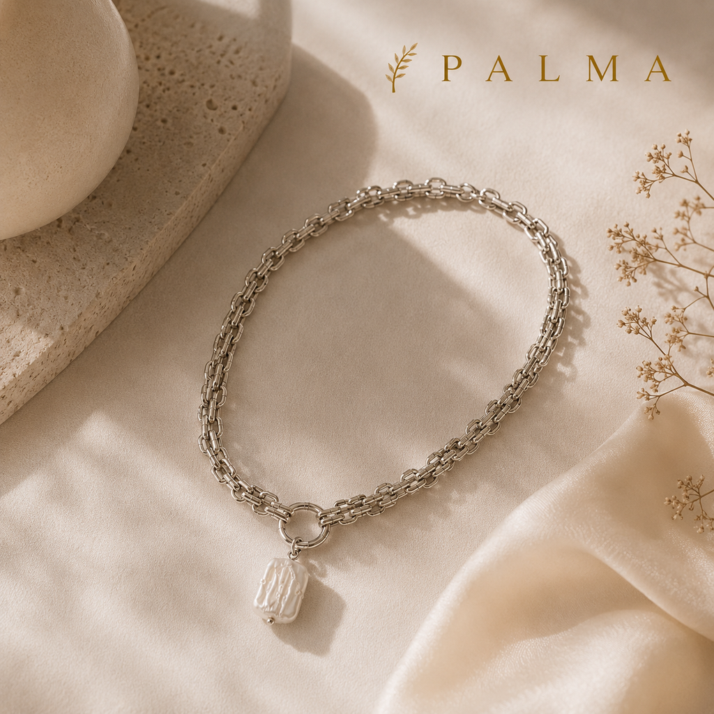 Silver Link Chain Necklace