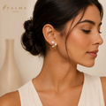 Irregular Design Pearl Earrings