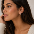 Threader Earing  Earrings  Zircon Crystal