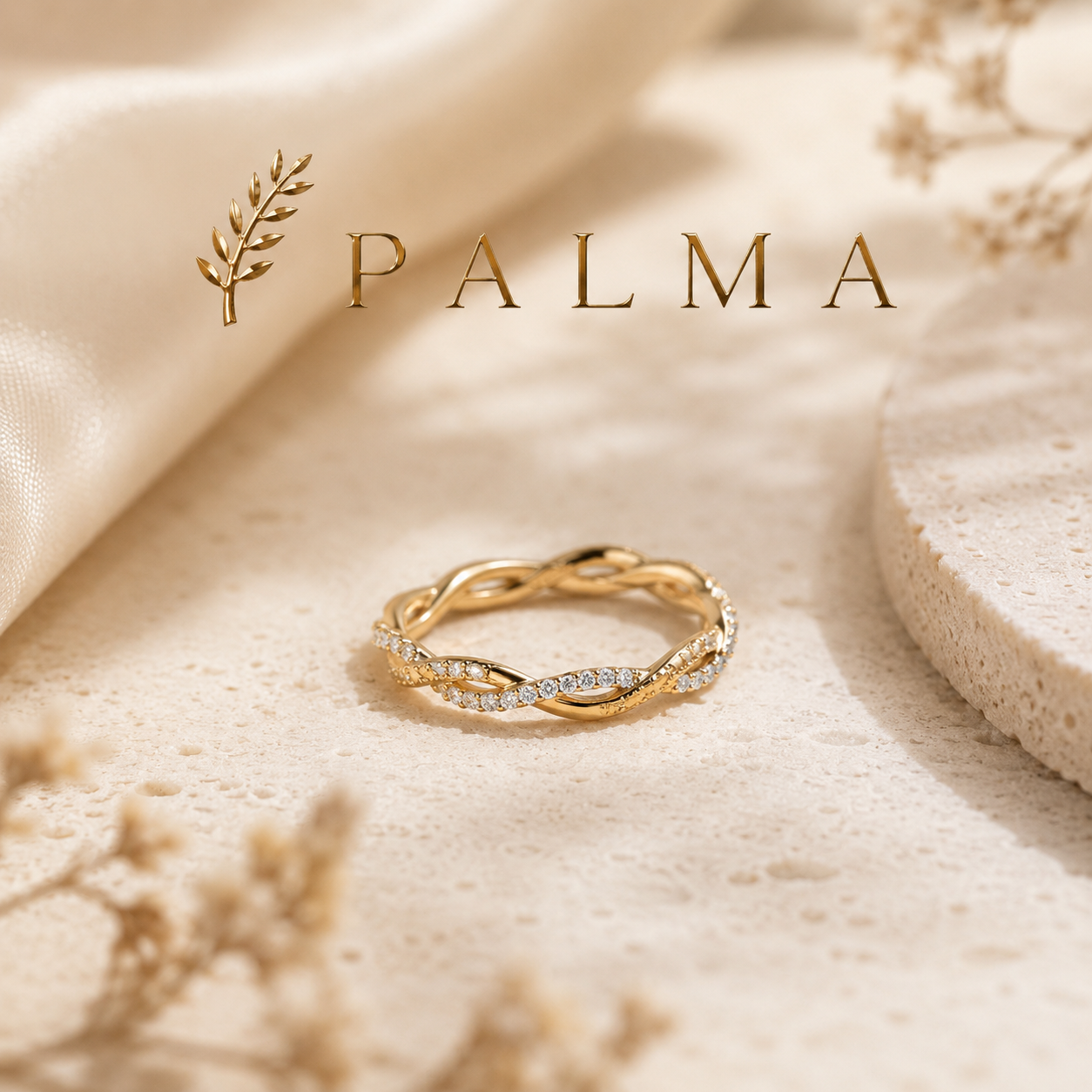 Filled Moissanite Full Eternity Rings