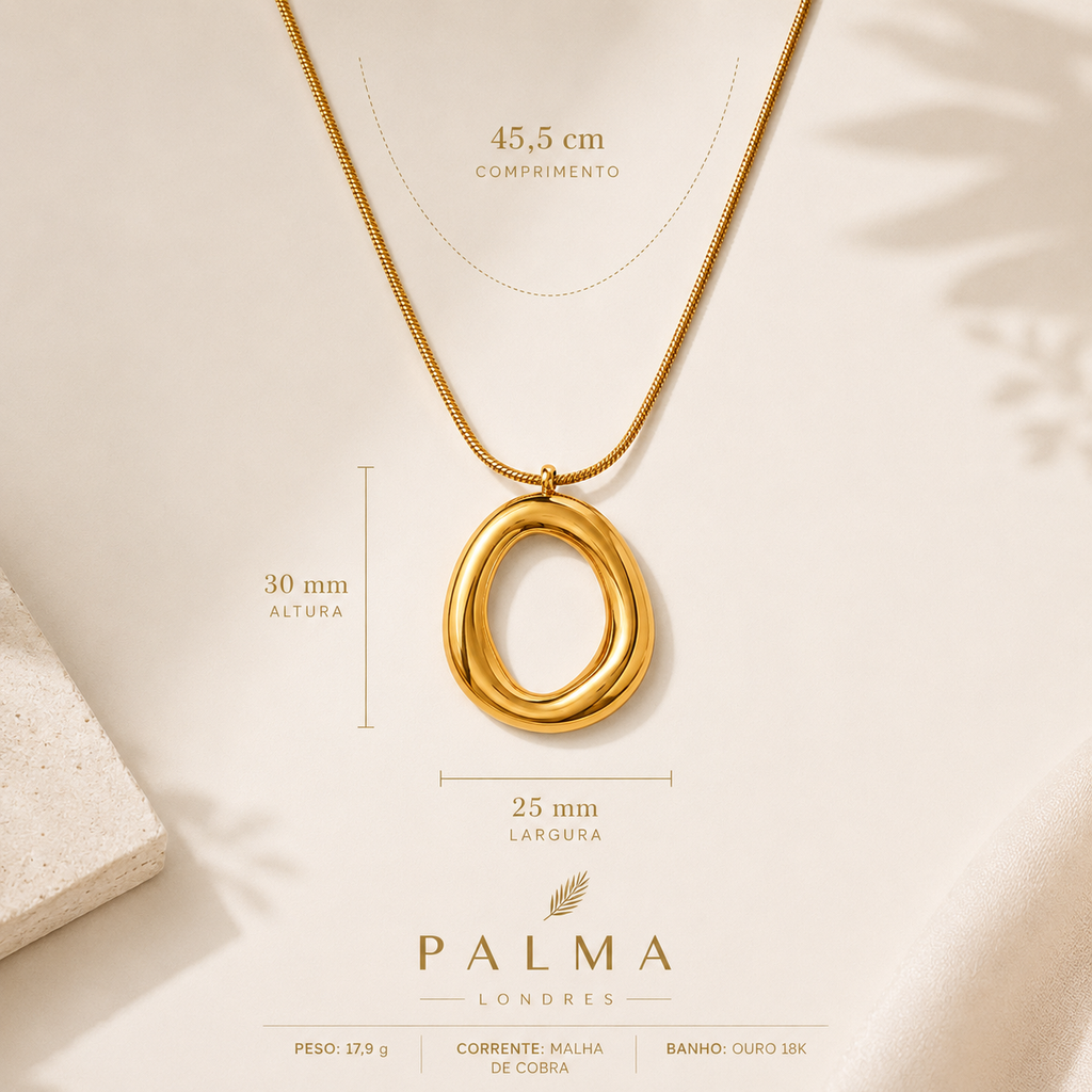 Irregular Pendant Necklace