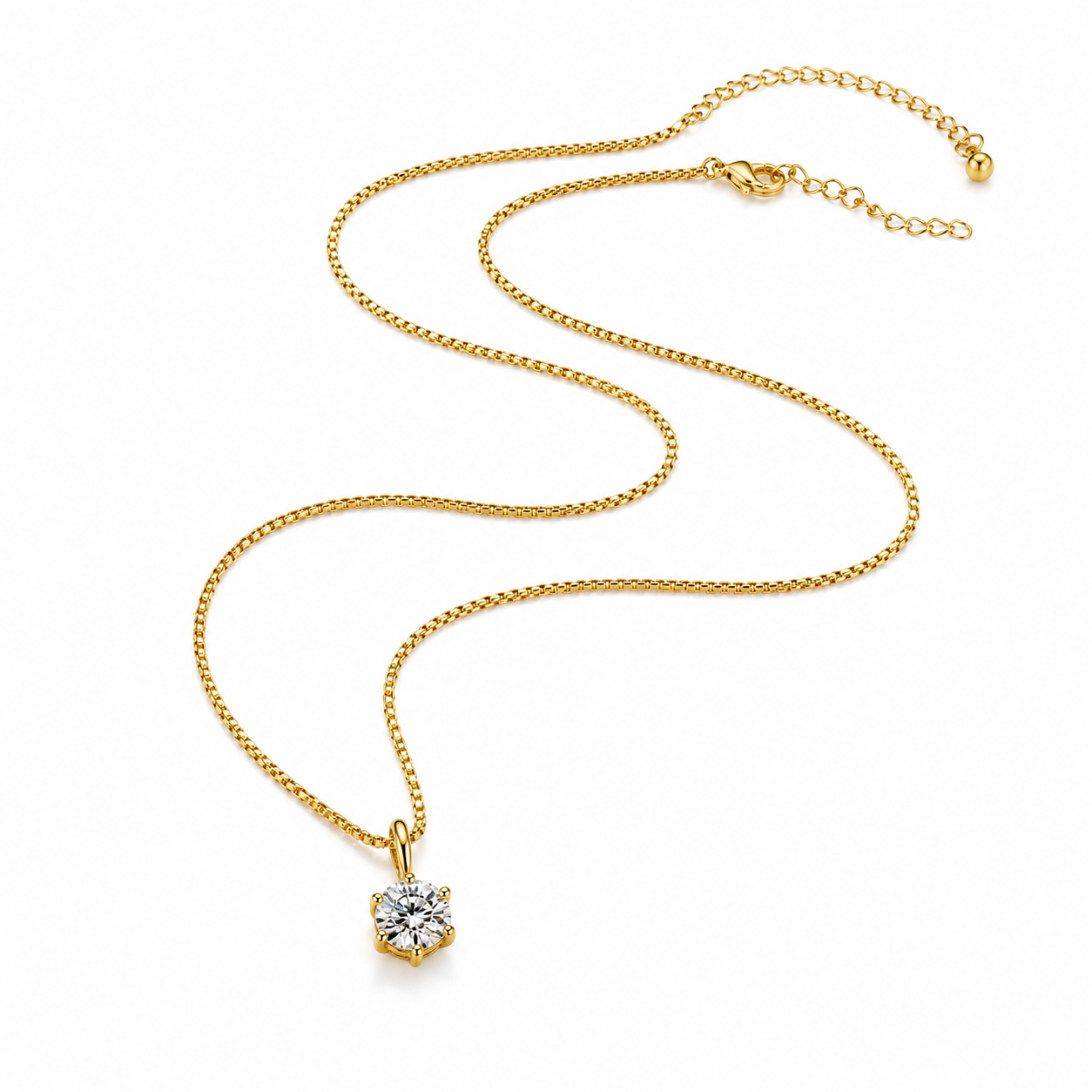 Solitaire Necklace