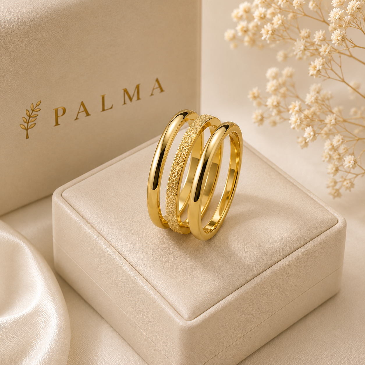 Triple Band Ring