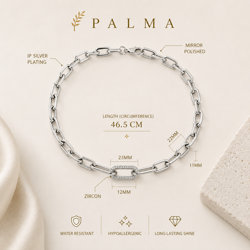 Chunky Silver Choker Necklace