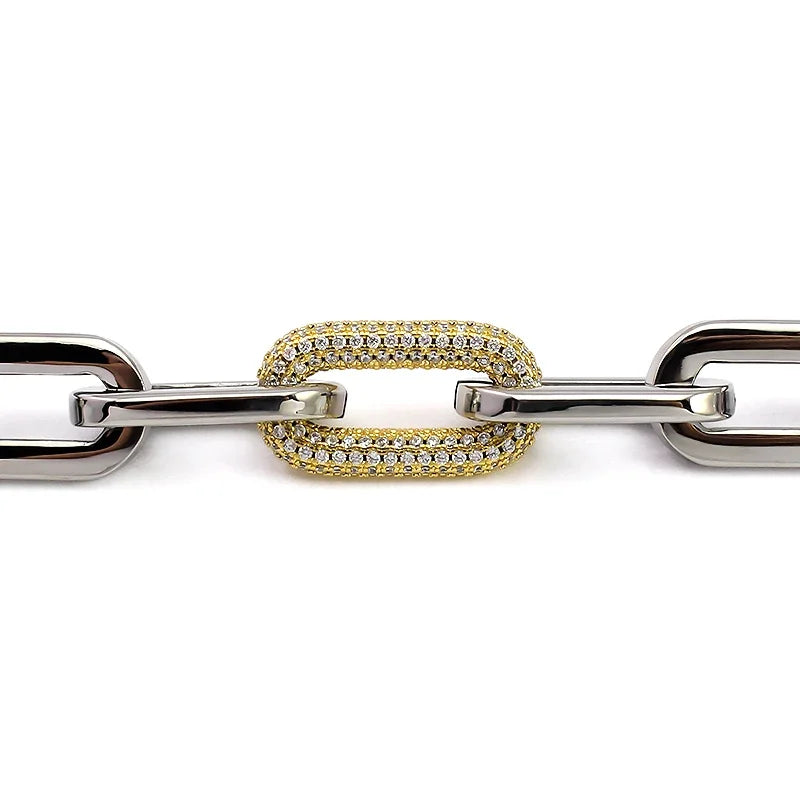 Chunky Silver Choker Necklace