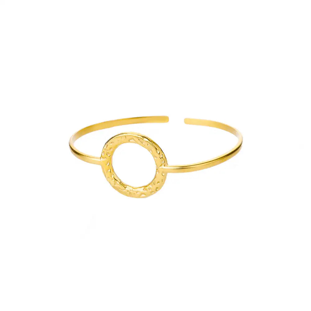Open Circle Cuff Bracelet