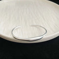 100% Solid 925 Sterling Silver Metal Bracelet for Women Men Gold Color Handmade Simple Bracelet Birthday Gift S-B451